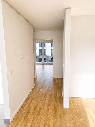 Luminoso piso de obra nueva de 97 m² de 2019 en Lichtenberg: 3 habitaciones, 2 balcones, ascensor, calefacción por suelo radiante, sin comisión, disponible para ocupar – Foto 11
