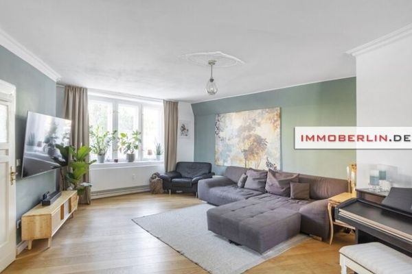 IMMOBERLIN.DE - Toplage! Sehr charmante Altbauwohnung mit stilvollem Ambiente