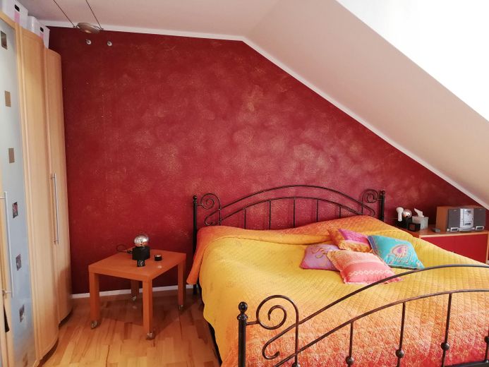 Wohntraum im Dachgeschoss – Schlafzimmer