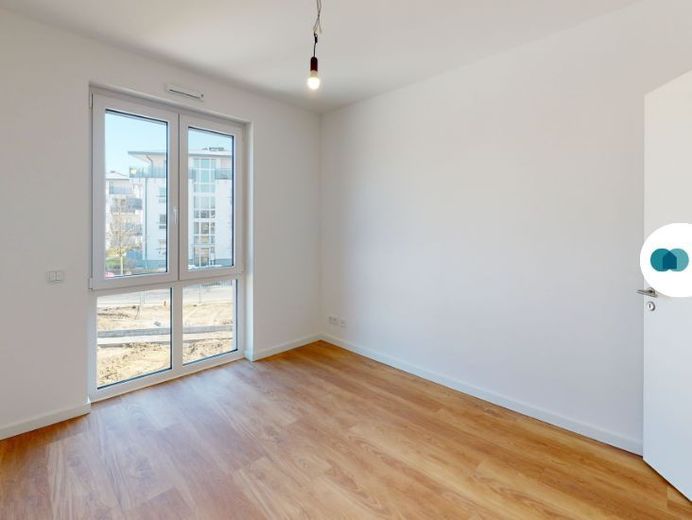Moderne 4-Zimmer-Whg. mit Balkon und 2 Bädern im Nauener Wohnquartier "WOHNEN AN DEN MÜHLENSTÜCKEN" – Ansicht I: Schlafzimmer II
