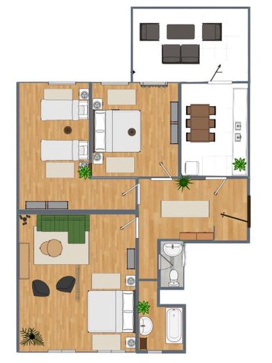 Grundriss / Floor Plan