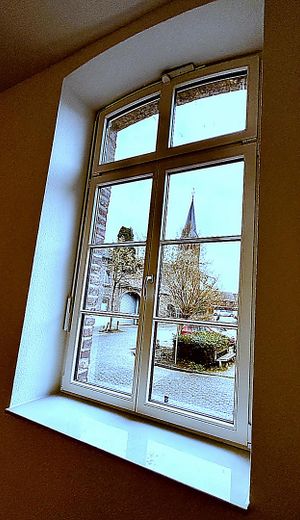 Ausblick Wohnzimmer