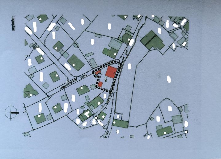 Wunderschöne Eigentumswohnung im historischen Kern in Weidenberg – Lageplan