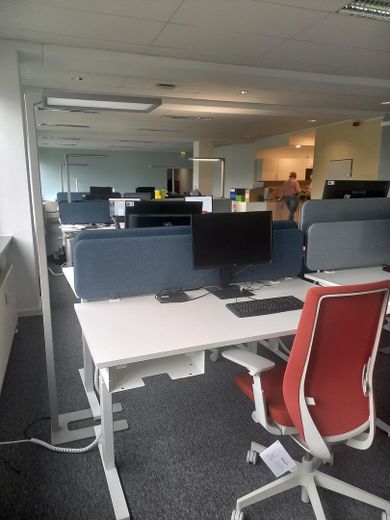 Top-Büro im Sachsen Park;  Mieten (subventioniert) für unter 6€/m²kalt – Einblick OpenSpace