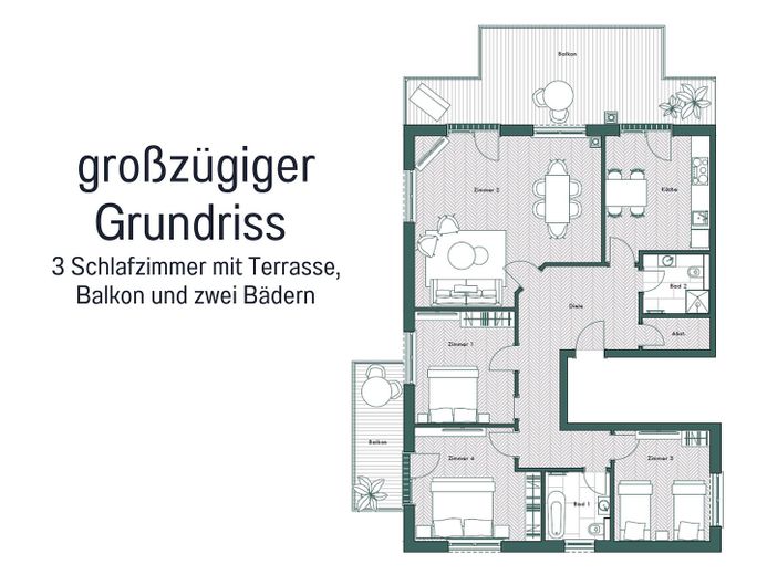 Spektakuläre Penthouse FeWo mit einzigartigen Energiekonzept A* in erster Reihe auf Rügen – Foto 29