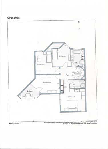 Grundriss Obergeschoss