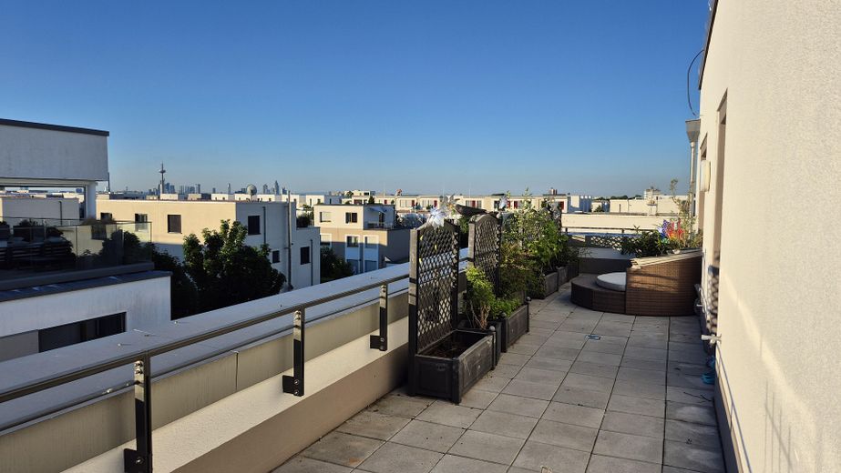 Dachterrasse - mit Aussicht