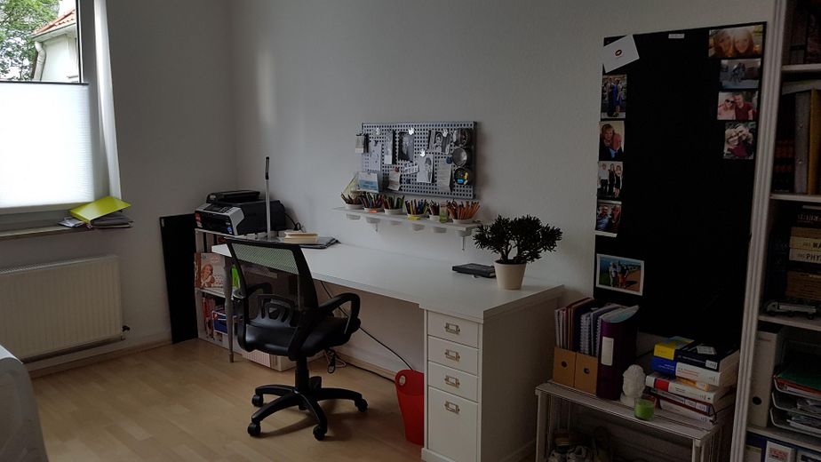 Rarität am Lister Platz: Sanierte Substanz, Eilenriedeblick & 130 m² Penthouse-Maisonette – Arbeitszimmer 3. OG