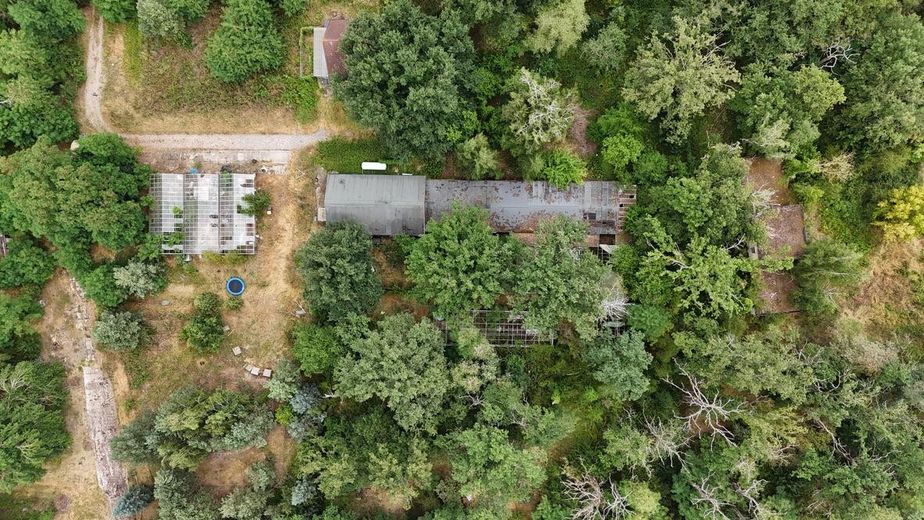 Grundstück von oben