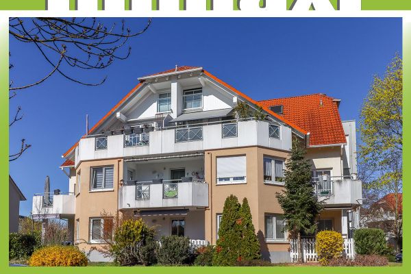 KURZFRISTIG ANSCHAUEN + MARKKLEEBERG + 2 RAUM WOHNUNG + TERRASSE