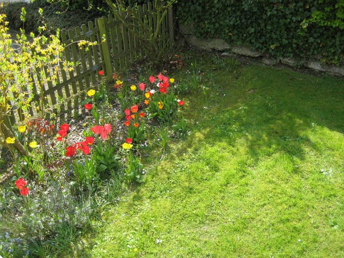 Barsinghausen città: posizione eccellente per sentirsi a proprio agio – Blick in den Garten