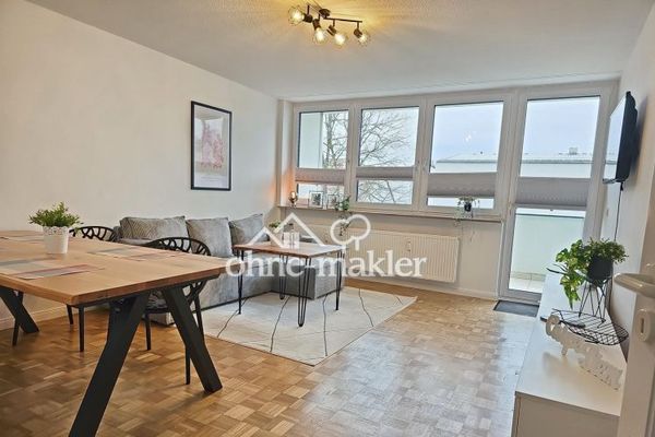 modern gemeubeld 4-kamerappartement op een centrale locatie in Germering