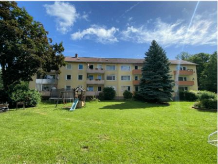 Blick aufs Haus vom Garten aus