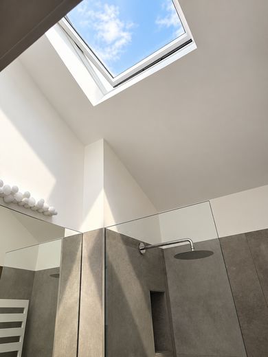 Wymarzony dom w Seeheim-Jugenheim – Badezimmer