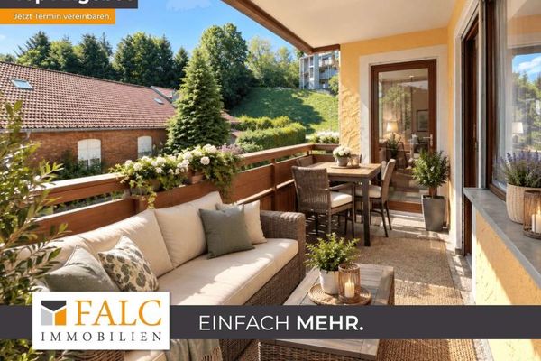 Wohnen am Kurpark – 2-Zimmer-Wohnung mit Balkon & Garage in Scheidegg