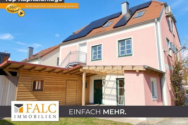 Einfach Mehr: Autarkes, kernsaniertes, gepflegtes Stadthaus mit 2 separaten Wohnungen. Erbpacht.