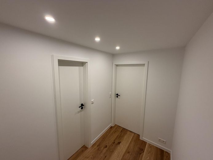 Flur vor Badezimmer
