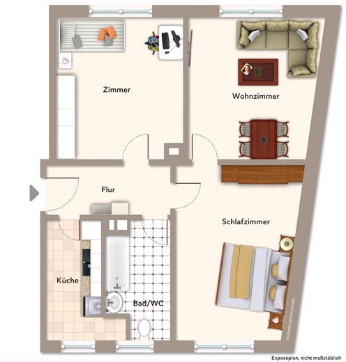 Cozy 3-room apartment in a quiet location in Stuttgart-Süd – Foto 13