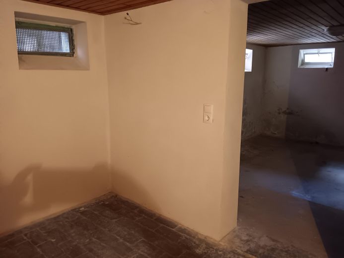 Worms Innenstadt-West'te müstakil 1 aile evi, büyük bahçe – Keller