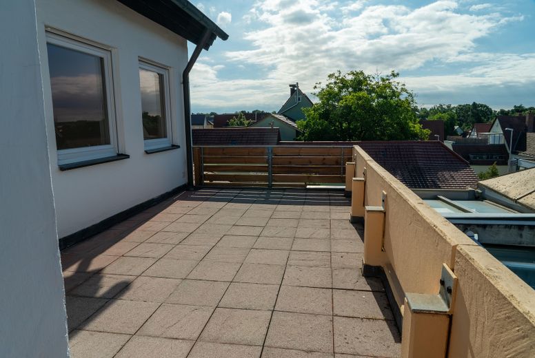 Große Dachterrasse