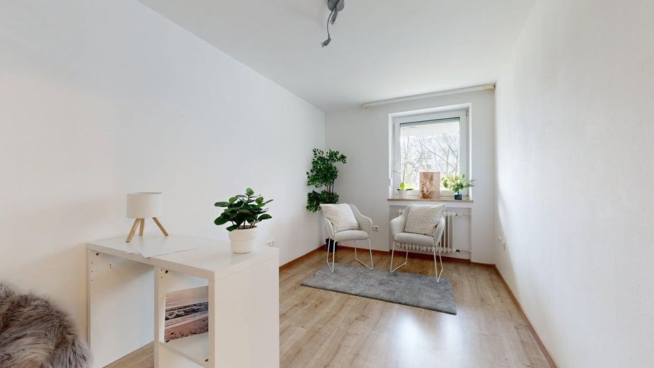 3 Zimmer Wohnung in Haar – ideal für Paare & kleine Familien – Zimmer 2 Bild 1