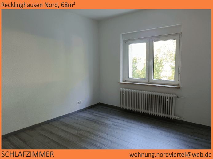 Nordviertel, schöne 68m²-Wohnung im 1.OG, saniert – Schlafzimmer