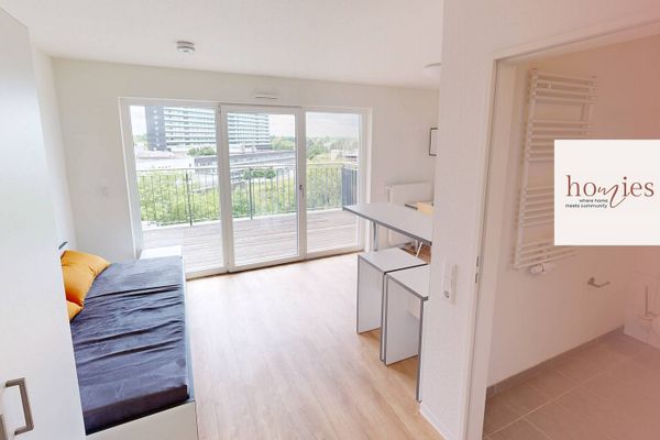 FOR STUDENTS ONLY: Modernes 1-Zimmer-Apartment mit EBK und ALL-IN-MIETE in Ottensen