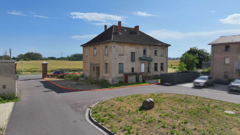 Sanierungsbedürftige Juwel - Denkmalschutz Villa bei Magdeburg über 348m² Wohntraum PROVISIONSFREI – Nordost_Ansicht
