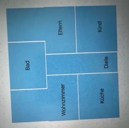 Sanierte 3-Zimmer Wohnung - inkl. EBK – Grundriss