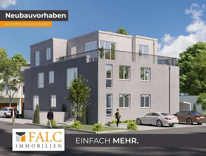 4 Zi.-Whg im OG mit Balkon / Grundriss variabel / mit Fahrstuhl – Außenansicht