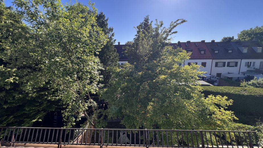 Blick von Studio nach Süden