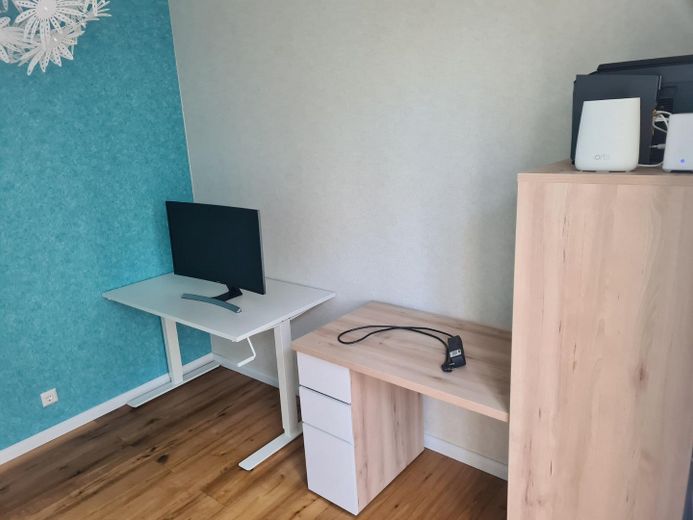Wohnen wie im Haus auf einer Etage – Büro