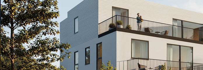 Virchow SIX- Traumhafte 4-Zimmerwohnung mit Balkon – Außenansicht
