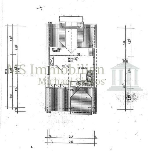 *** Charmante Maisonette-Dachgeschosswohnung mit Balkon + Garage + Außenstellplatz *** – Grundriss 2