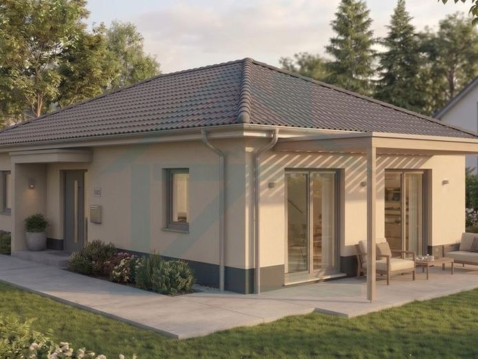 Massiver Bungalow mit 75 m² Wohnfläche inkl. ca, 500 m² Grundstück in Rothenstein-Ölknitz. – Foto 1