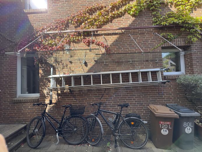 Überdachte Fahrradständer