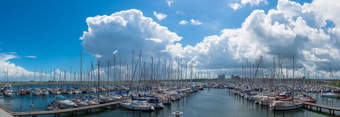 Aussicht auf den Yachthafen