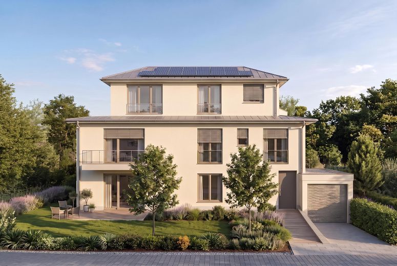 Neubau: Luxuriöse 4-Zimmer Maisonette-Wohnung mit Garten in München Solln – Foto 1