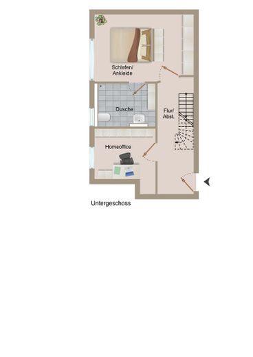 große Gartenwohnung in sonnier S/W Lage NB Erstbezug – Eltern-Ebene