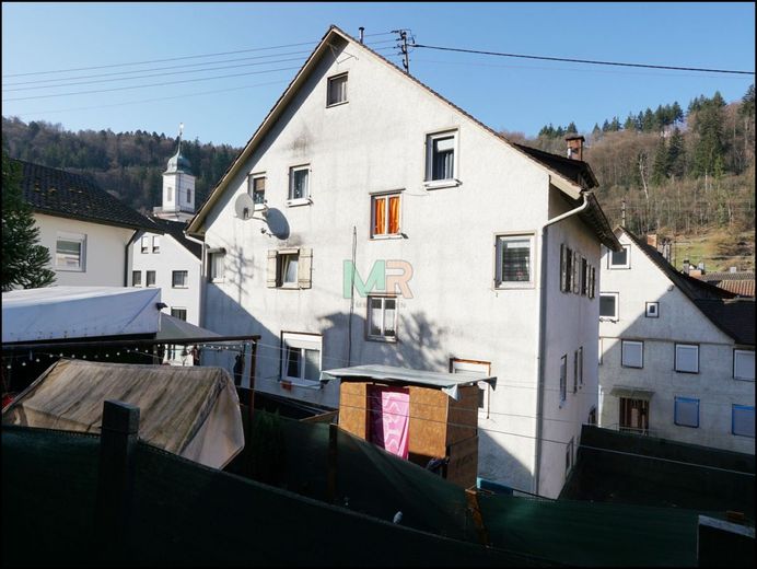 Renditeobjekt: Wohn- &amp; Geschäftshaus mit Schlossblick – MFH Rückansicht