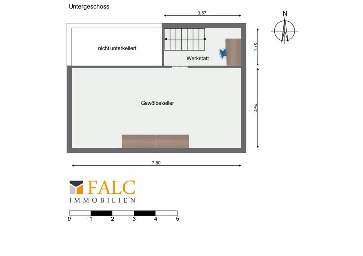 Renovierte Doppelhaushälfte in Altböckingen - FALC Immobilien Heilbronn – Untergeschoss