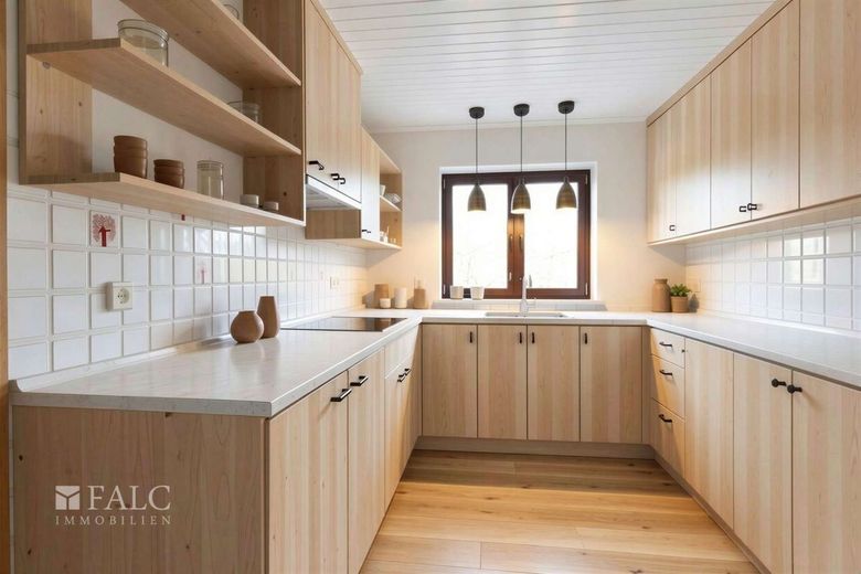 Naturnahes Wohnen flexibel gestalten! - FALC-Immobilien Öhringen – EG Kochen - (KI generiert)