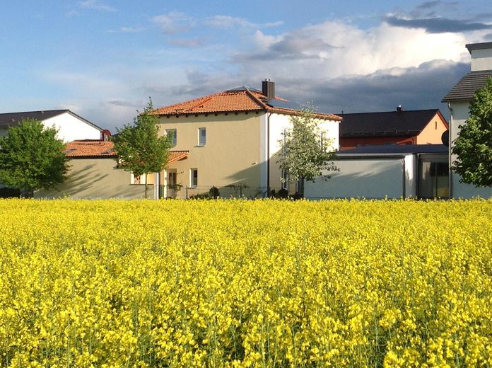 Casa da sogno in posizione eccellente a Gaimersheim – Hausrückseite vom Feld