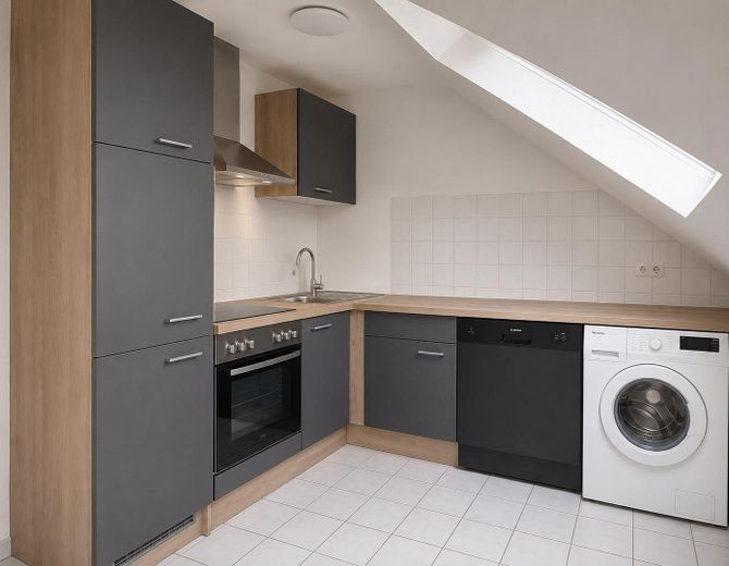Vollmöblierte Wohnung – Küche 