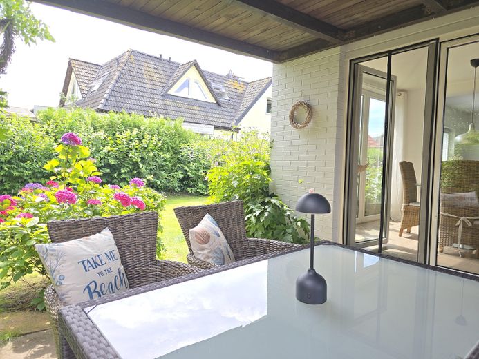 Überdachte Terrasse