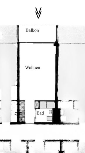Schematischer Grundriss
