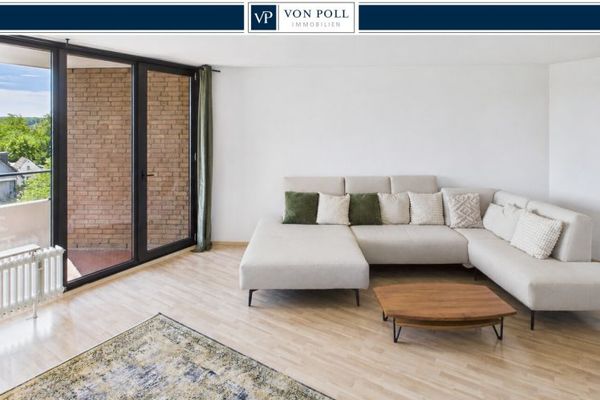 Rheinnähe! Modernisierte 3-Zimmer-Wohnung mit Aufzug und 2 Balkonen in Köln-Westhoven