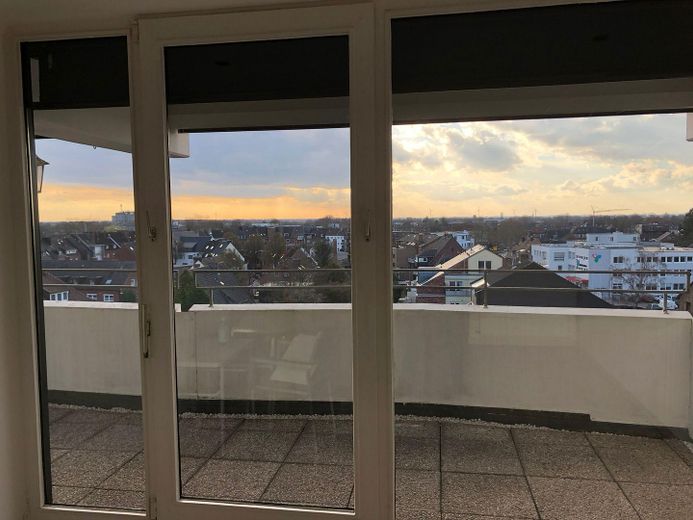 Blick aus dem Wohnzimmer