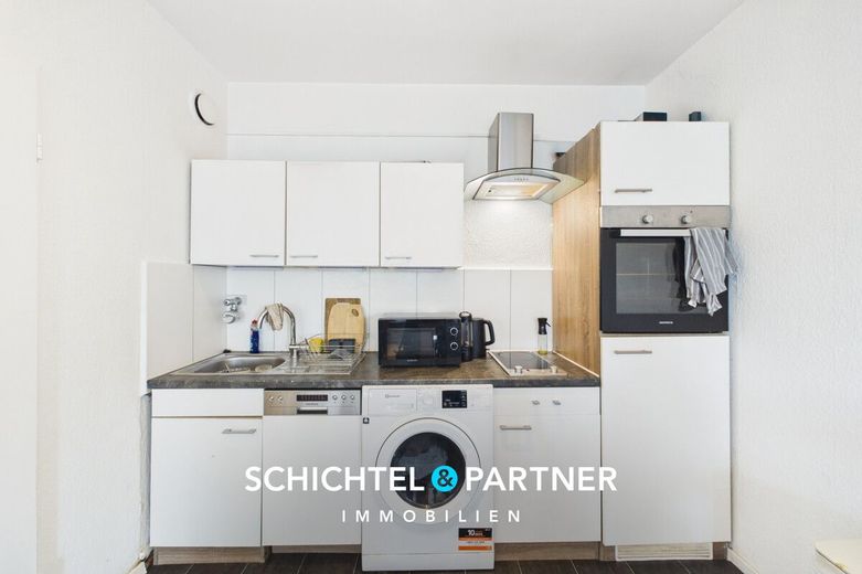 Ostertor | Helle 2-Zimmer-Wohnung mit Balkon und Weitblick über Bremen – S&amp;P | Küche