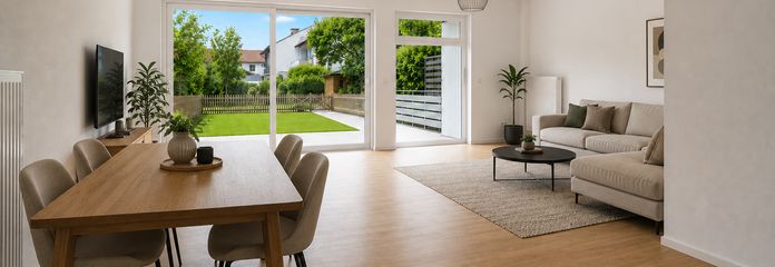 EG Wohnzimmer möbliert